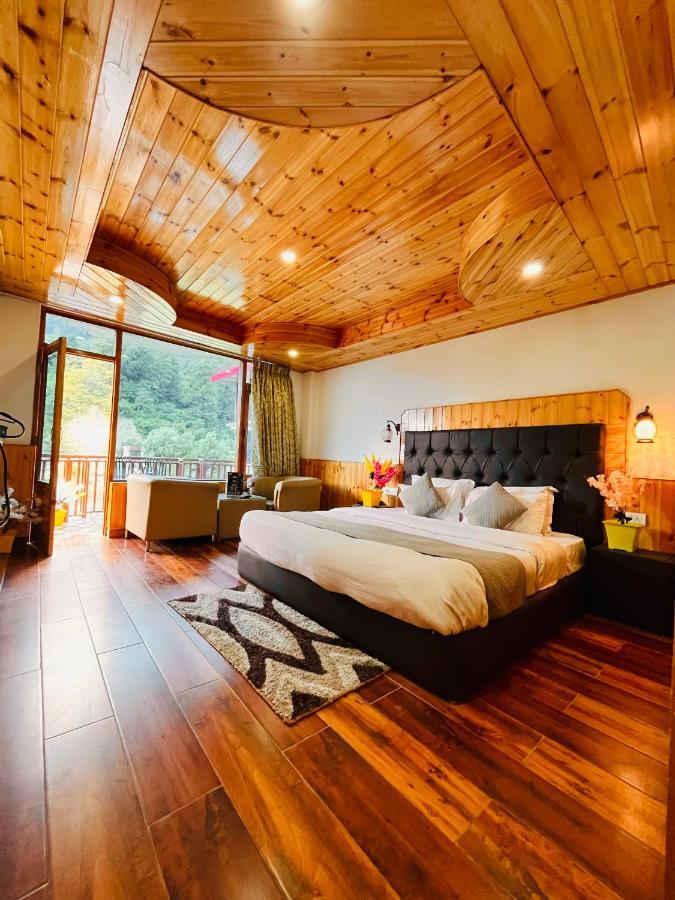 Hotel Himalayan River- Riverside Hotel Manāli Extérieur photo