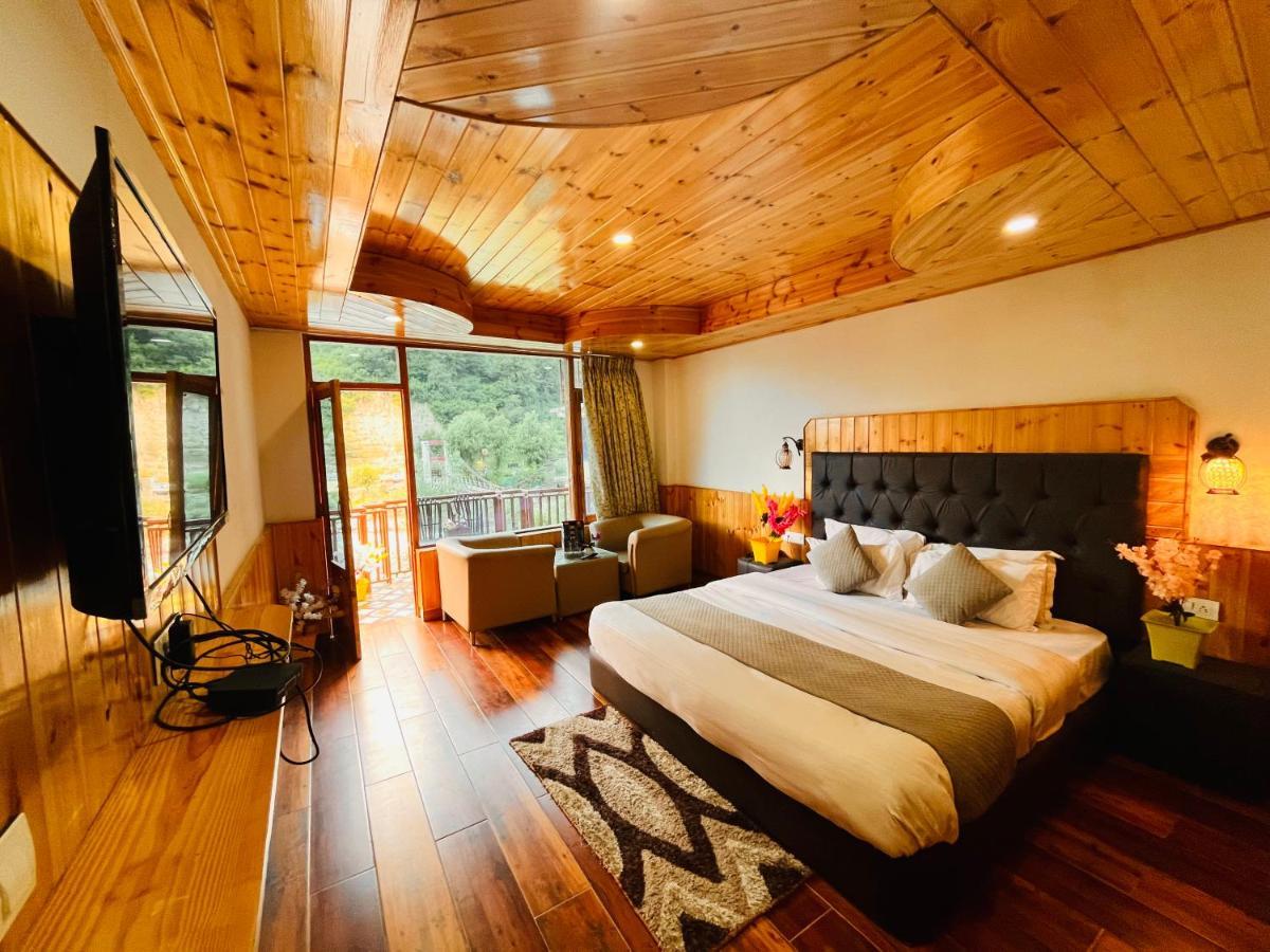 Hotel Himalayan River- Riverside Hotel Manāli Extérieur photo