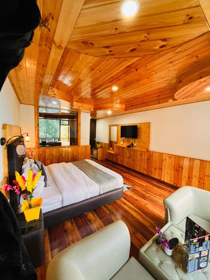 Hotel Himalayan River- Riverside Hotel Manāli Extérieur photo